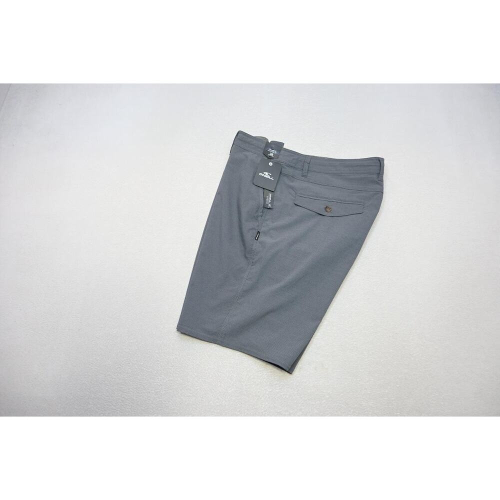 Oneill Hybrid Board Shorts Athletic Gray Surf Land Water Stretch Mens‎ Sz 38 NWT